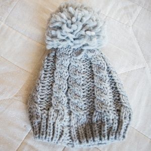 Cable knit Baby hat